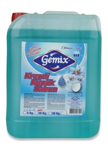 Gemix Köpük Sabun 5 kg