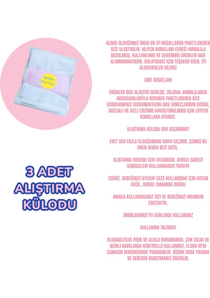 Algitsin 3 Lü Alıştırma Kilot 10-13 Kg.