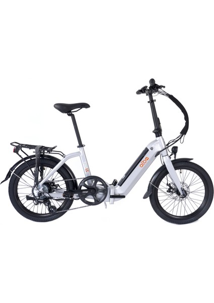 Katlanır Fold x Gümüş Elektrikli Bisiklet