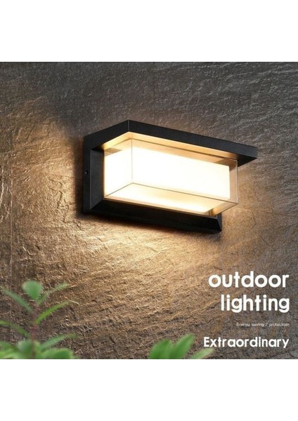 Full Reyon 18W LED Duvar Aplik Dış Mekan Günışığı 3000K indirimleri