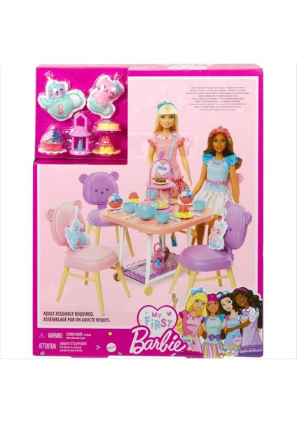 İlk Barbie Bebeğim Çay Partisi Set HMM65
