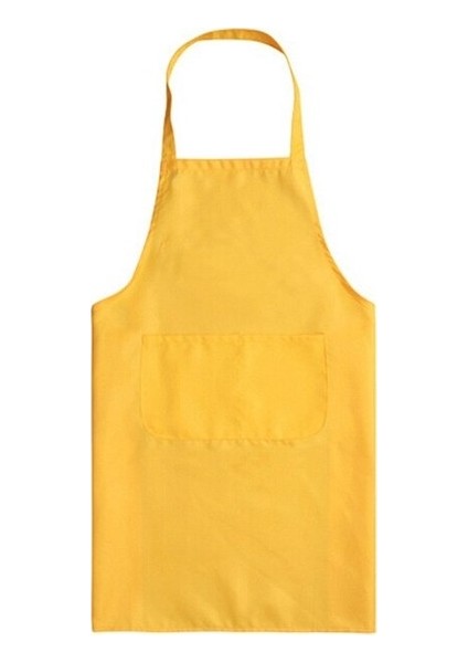 Moda Unisex Erkekler Için Iş Önlüğü Tuval Siyah Önlük Önlük Ayarlanabilir Pişirme Mutfak Önlükleri (Yurt Dışından)