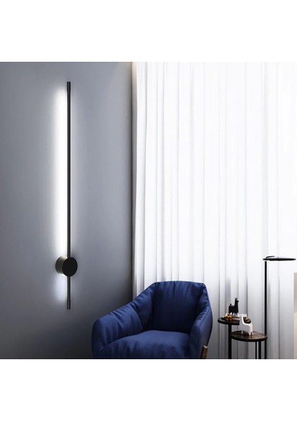 Rod 70 cm Samsung LED Duvar Aplik Çubuk Siyah Gün Işığı
