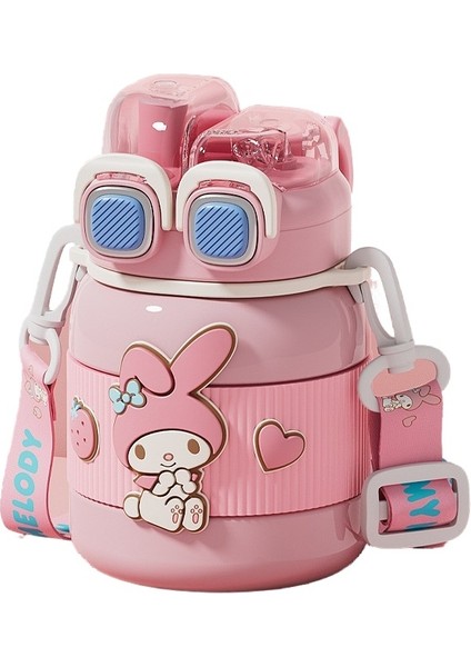 620 ml Sanrio Termos Bardak Paslanmaz Çelik Karikatür Taşınabilir Bardak Öğrenci Spor Su Şişesi (Yurt Dışından)