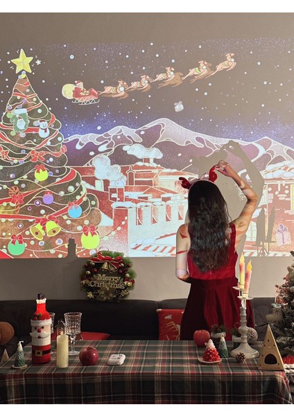 Fotoğraf Projeksiyon Lambası, Atmosfer Sahne Düzeni, Doğum Günü Kutsaması ve Noel Kutsaması Projektörü (Yurt Dışından)