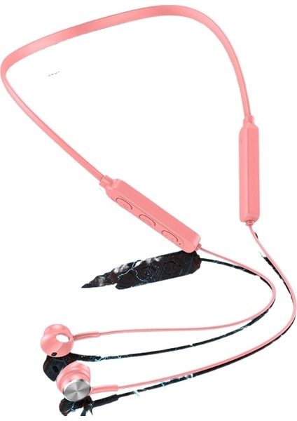 Kablosuz Bluetooth Kulaklıklar Spor Kulak Içi Boyun Askılı Kulaklıklar (Yurt Dışından)