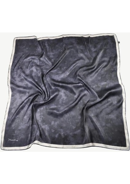 Simli Rayon Eşarp Lacivert