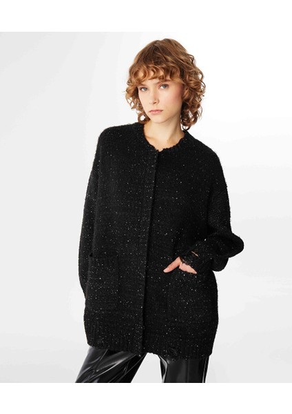 Payet Işlemeli Bomber Hırka TW6240050199001