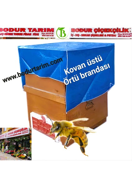 Arı Kovan Üstü Örtü Brandası