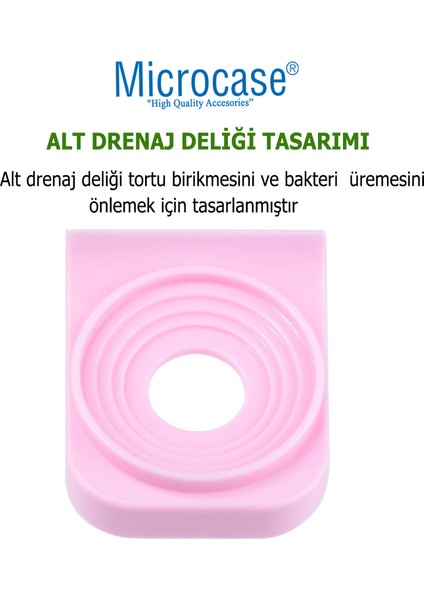 Yapışkanlı Duvara Monte Şarjlı Diş Fırçası Tutucu Stand- AL4802