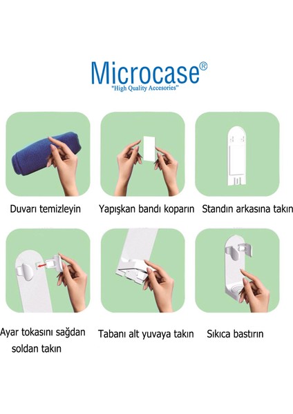 Yapışkanlı Duvara Monte Şarjlı Diş Fırçası Tutucu Stand- AL4802