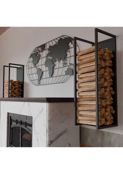 Odunluk Şömine Odun Standi modelleri