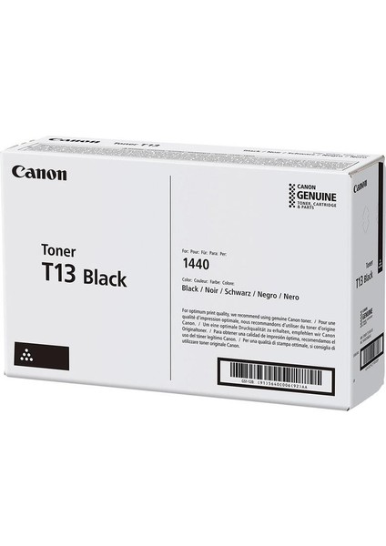 T13 (5640C006) Siyah Orjinal Toner