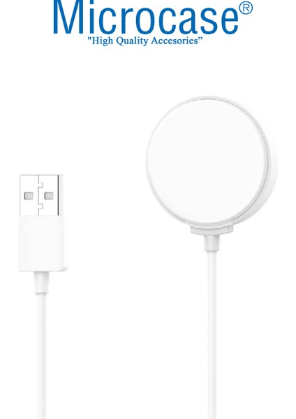 Huawei Watch Gt 5 41MM / Gt 5 46MM / Gt 5 Pro 46MM Için USB Manyetik Şarj Cihazı Beyaz - AL3433