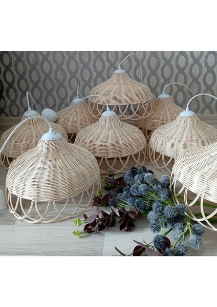 Rattan Bambu Bohem Avize