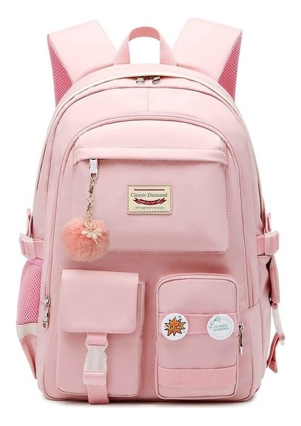 Liveasy Laptop Sırt Çantası 15.6 Inç Okul Çantası Kolej Sırt Çantası - Siyah (Yurt Dışından)