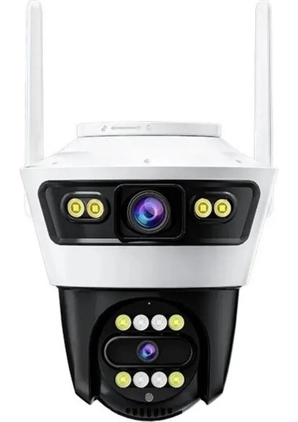 BLM56 4 Mp 4K Ultra Hd Alarmlı Suya Dayanıklı Çift Lensli 2.4 G İp Dış Mekan Güvenlik Kamerası fiyatları