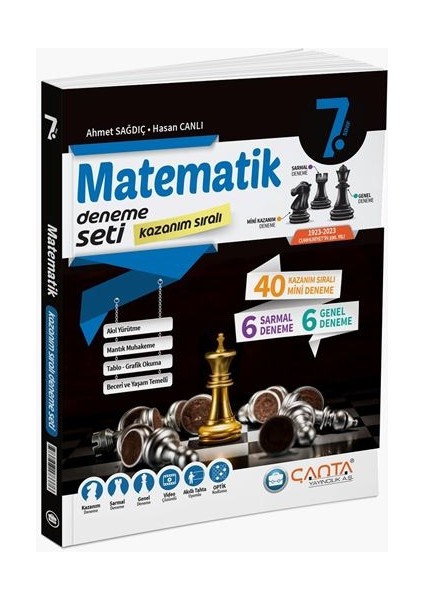 7. Sınıf Matematik – Sosyal Bilgiler – Fen Bilimleri Kazanım Sıralı Deneme Seti 3’lü Set
