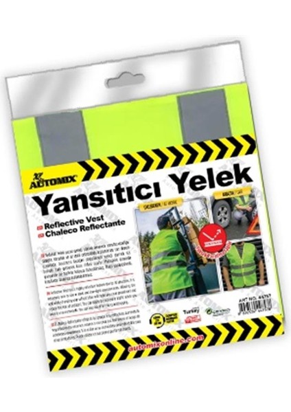 Reflektik Emniyet Yeleği