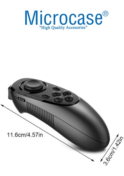 Vr Sanal Gerçeklik Gözlükleri Için Kablosuz Bluetooth Kumanda Çok Fonksiyonlu Joystick GAMEPAD-AL4818 fiyatları