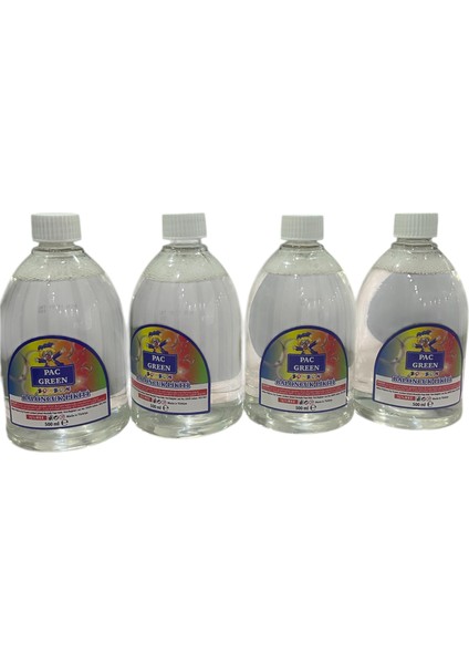 Baloncuk Sıvısı Köpük Likiti Köpük Tabancası Baloncuk Likidi 500 ml 1 Set (4lü)