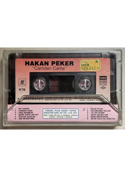 Hakan Peker - Camdan Cama Kaset