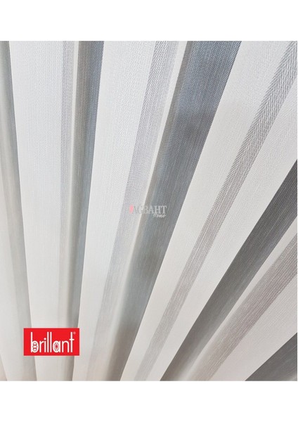 Ütü Istemez Ağır Gramajlı Kırışmaz Balık Sırtı Desen 1/3 Sık Pileli Tül Perde