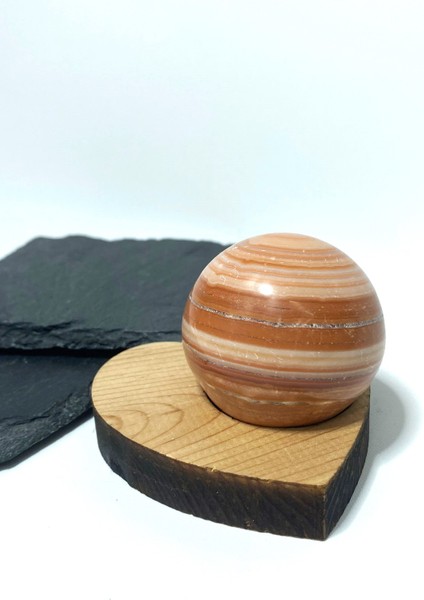 Doğal Taş Küre Carnelian Taşı