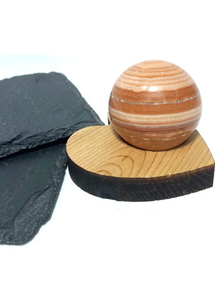 Doğal Taş Küre Carnelian Taşı