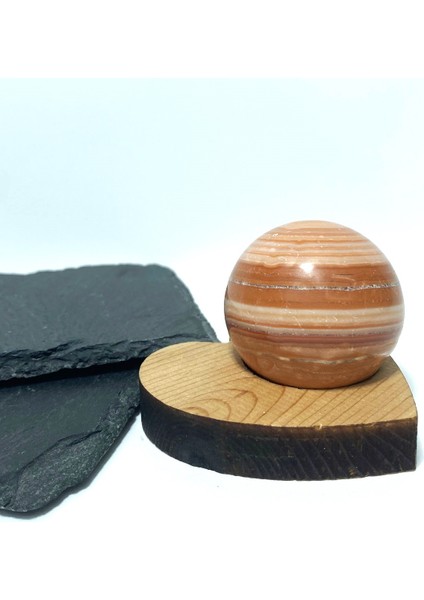 Doğal Taş Küre Carnelian Taşı