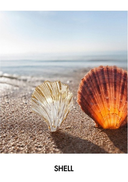 Mavi cam istiridye aplik, zarif ve şık dekoratif duvar süsü, G9 duy tipi, bal renkli modelleri