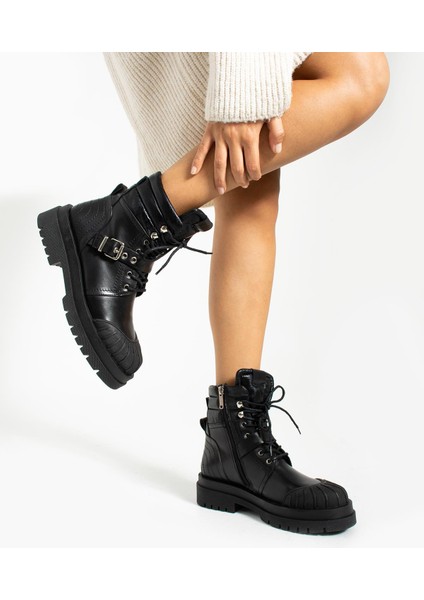 Falk Hakiki Floter Deri Kadın Siyah Bot fiyatları