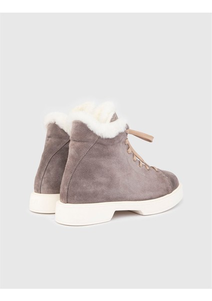 Lemos Hakiki Süet Deri Kadın Gri Bot fırsatları