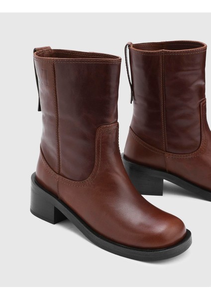 Matthew Hakiki Deri Kadın Kahverengi Bot fırsatları