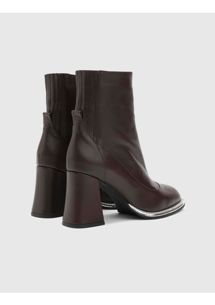 Japie Kadın Kahverengi Topuklu Bot indirimleri