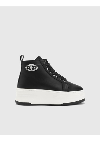 Rex Hakiki Deri Kadın Siyah Bot modelleri