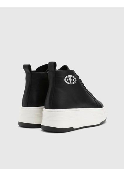 Rex Hakiki Deri Kadın Siyah Bot indirimleri