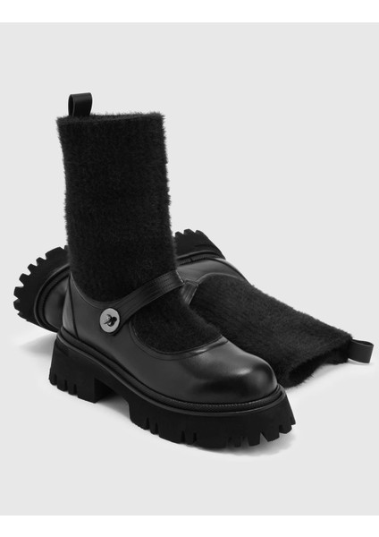 Dante Hakiki Deri Kadın Siyah Bot fırsatları
