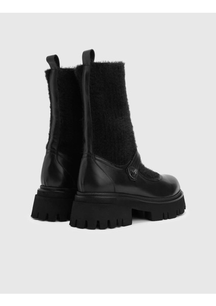 Dante Hakiki Deri Kadın Siyah Bot indirimleri