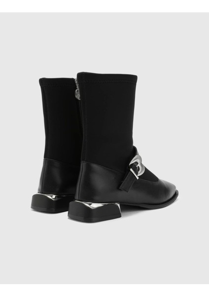 Astilbe Streç Kadın Siyah Bot indirimleri