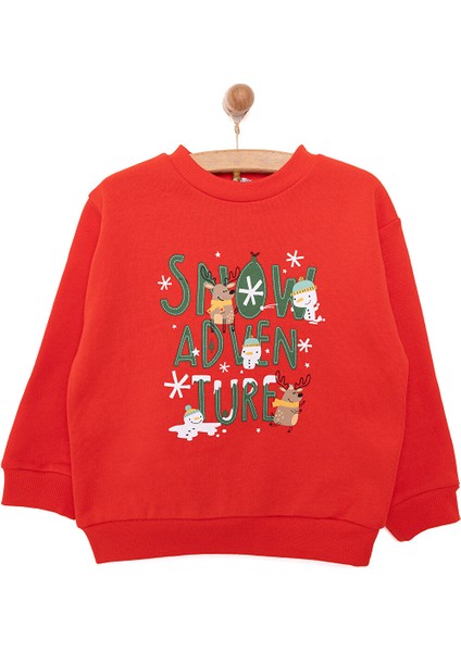 Snow Party Erkek Sweatshirt Erkek Bebek