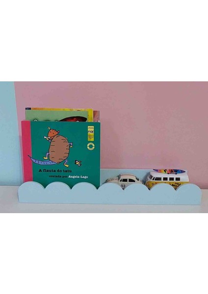 3lü Makaron Renkli Bebek ve Çocuk Odası Montessori Raf