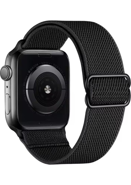 Apple Watch Seri 10 9 8 7 6 Se 5 4 3 2 1 Uyumlu 42-44-45-46-49 mm Esne Tokalı Bez Kordon