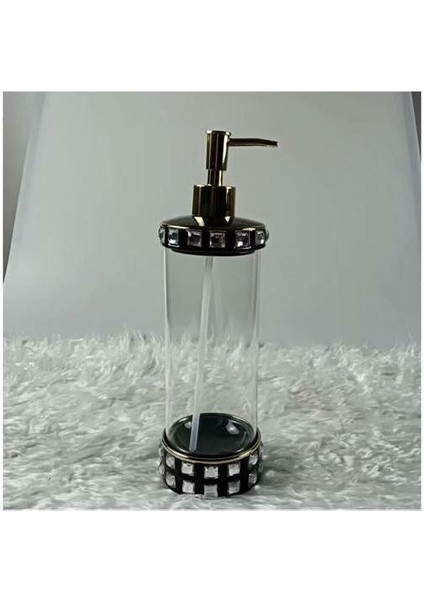 Helen Sıvı Sabunluk 27*8 Siyah