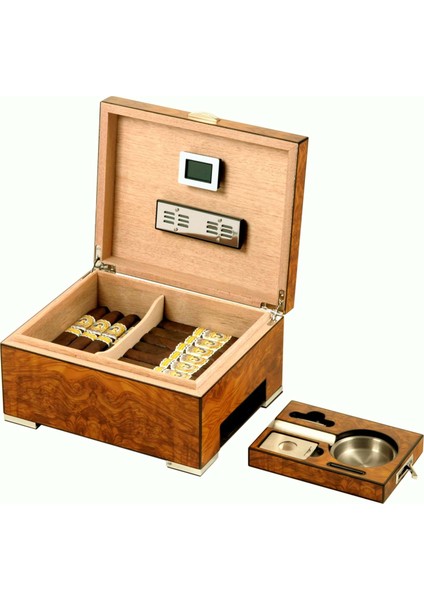 Küllük Çekmeceli Karaağaç 25*s Humidor QE2540 fiyatları