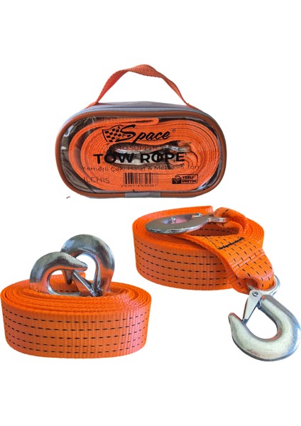 Space Kemerli Çeki Halatı 4 mt 5 Ton / ILCH15