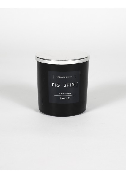 Prive Fig Spirit Kokulu Mum 200 gr Siyah