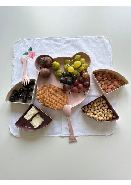 Yogi Bebek Çocuk Mama Tabağı Kaşık ve Çatal modelleri