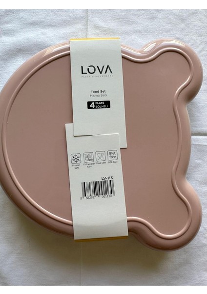 Yogi Bebek Çocuk Mama Tabağı Kaşık ve Çatal indirimleri