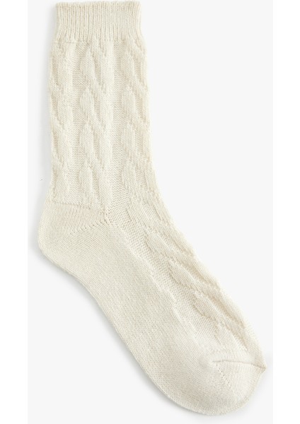 Dokulu Kalın Yün Soket Çorap fiyatları